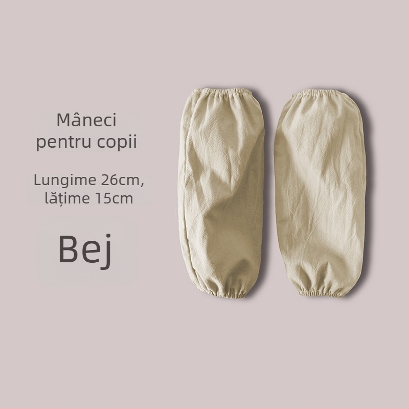 Manșete pentru bucătărie pentru copii și părinți, respirabile, impermeabile, din bumbac, design părinte-copil