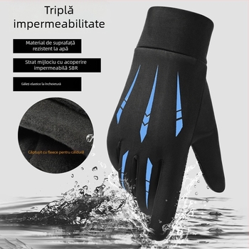 Mănuși de ciclism - unisex, adulți, material: mătase cu model floral, model 69850, sezon primăvară