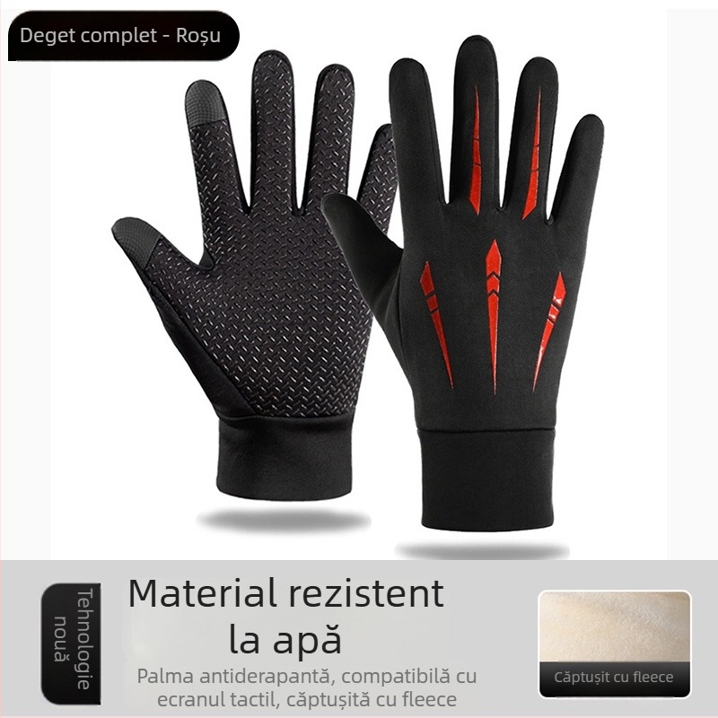 Mănuși de ciclism - unisex, adulți, material: mătase cu model floral, model 69850, sezon primăvară