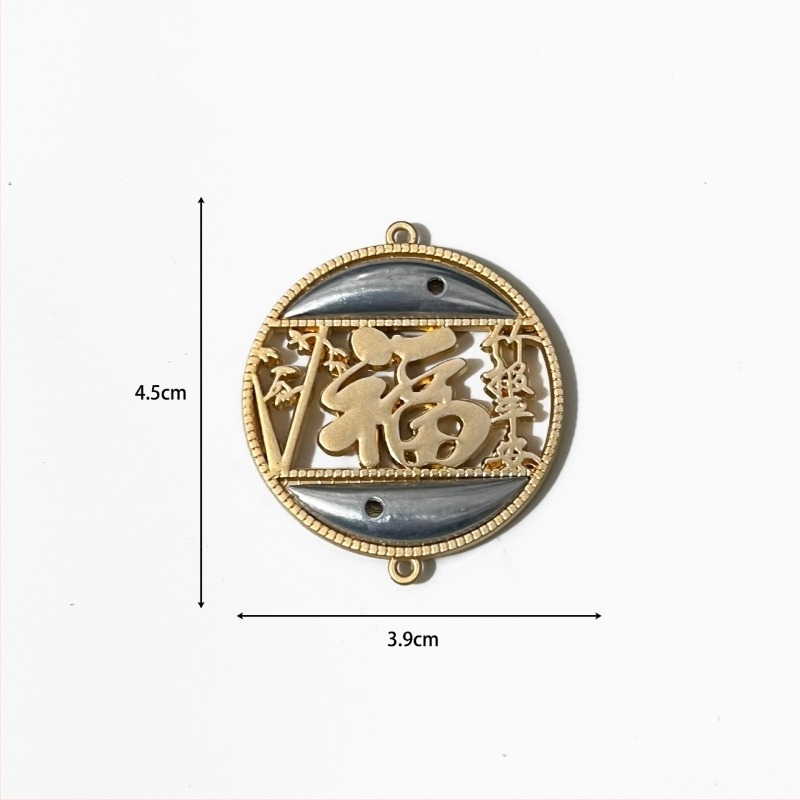 Agrafă pentru păr în formă de inimă, din aliaj, stil retro, placare electrolitică, bază Song Brocade, accesoriu pentru cap