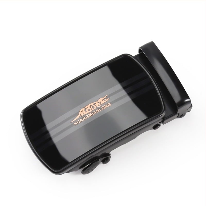 Cataramă automată pentru curea, din fier, în formă de elipsă, cu model animal, stil casual