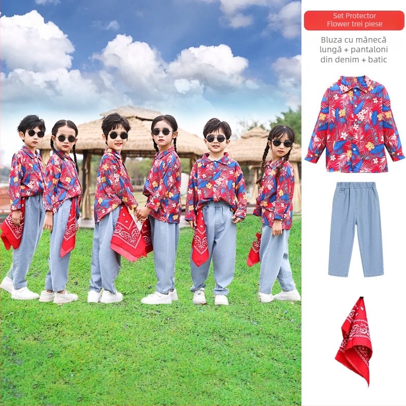 Costum de spectacol pentru copii - unisex, țesătură chenille, poliester sub 30%, primăvara 2025