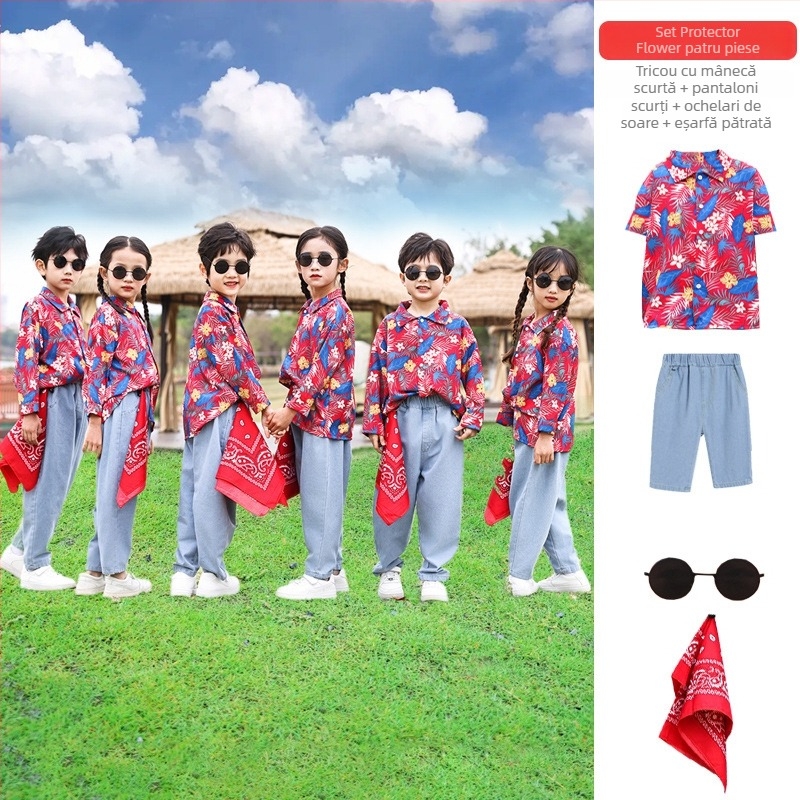 Costum de spectacol pentru copii - unisex, țesătură chenille, poliester sub 30%, primăvara 2025