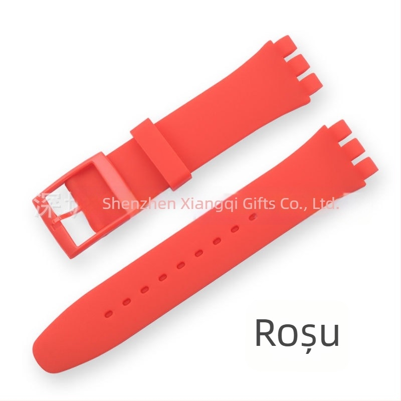 Curea din silicon pentru Swatch ceas | Brand Cheung Kei | Origine: Shenzhen | Lansare: Iarna 2023 | Stil: feminin, desene animate, drăguț, dulce, preppy