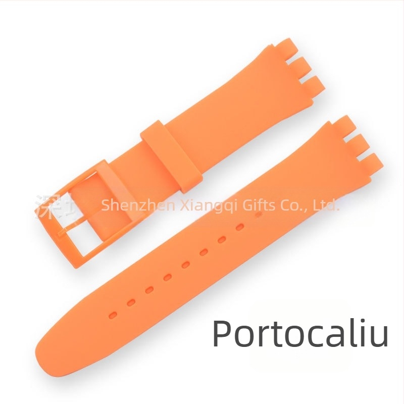 Curea din silicon pentru Swatch ceas | Brand Cheung Kei | Origine: Shenzhen | Lansare: Iarna 2023 | Stil: feminin, desene animate, drăguț, dulce, preppy