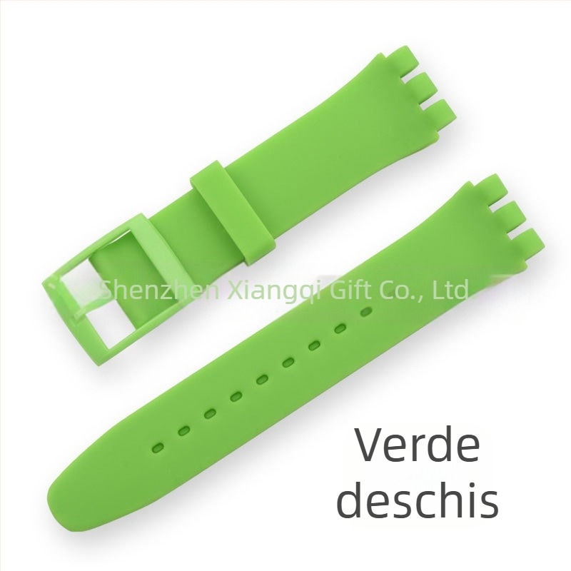 Curea din silicon pentru Swatch ceas | Brand Cheung Kei | Origine: Shenzhen | Lansare: Iarna 2023 | Stil: feminin, desene animate, drăguț, dulce, preppy