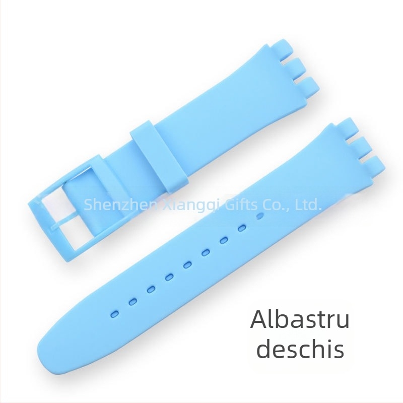 Curea din silicon pentru Swatch ceas | Brand Cheung Kei | Origine: Shenzhen | Lansare: Iarna 2023 | Stil: feminin, desene animate, drăguț, dulce, preppy