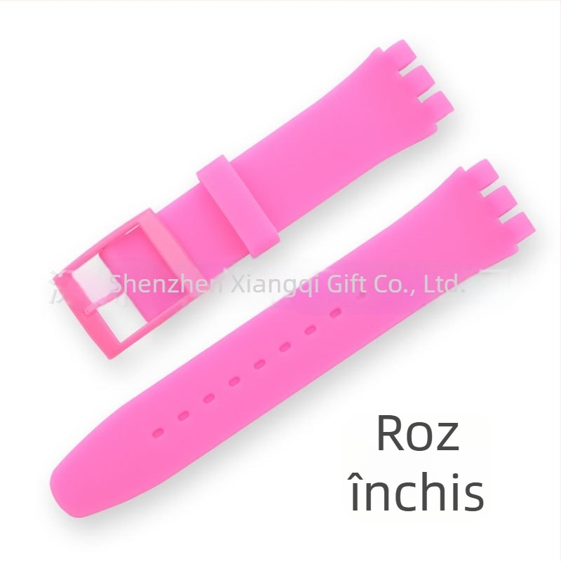 Curea din silicon pentru Swatch ceas | Brand Cheung Kei | Origine: Shenzhen | Lansare: Iarna 2023 | Stil: feminin, desene animate, drăguț, dulce, preppy