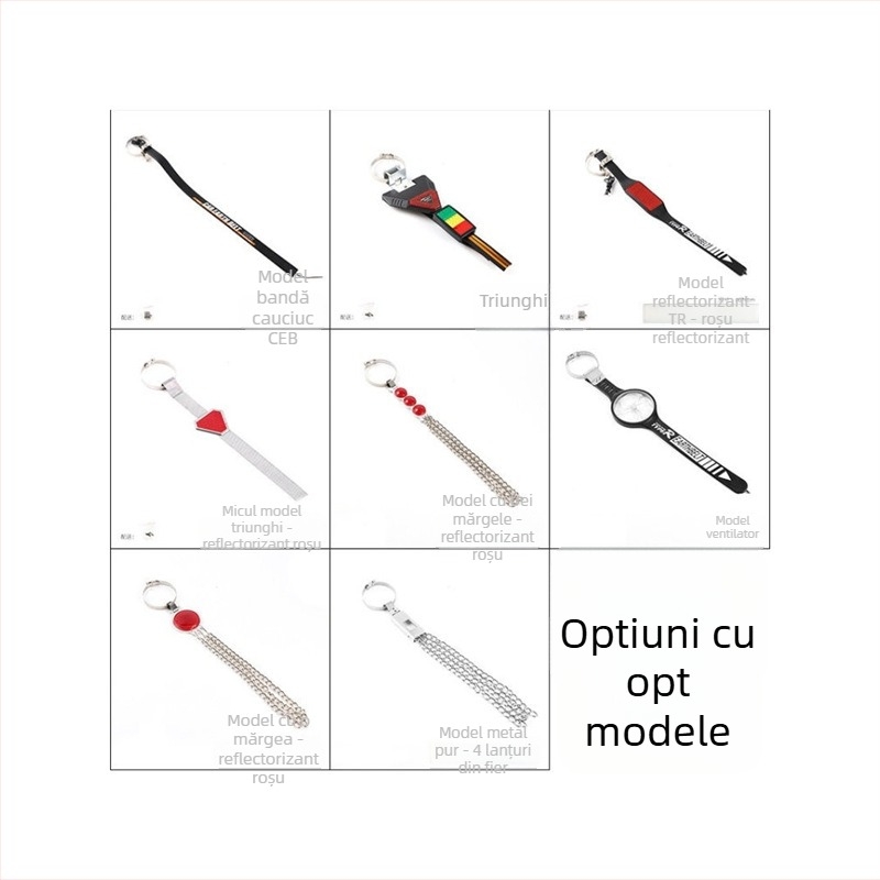 Thousand Miles Bandă de împământare anti-statice pentru autoturism, pentru țeava de eșapament, cu lanț de agățare – Accesorii eliminator