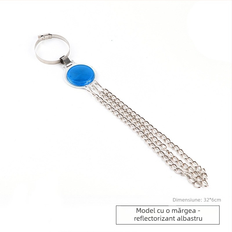 Thousand Miles Bandă de împământare anti-statice pentru autoturism, pentru țeava de eșapament, cu lanț de agățare – Accesorii eliminator