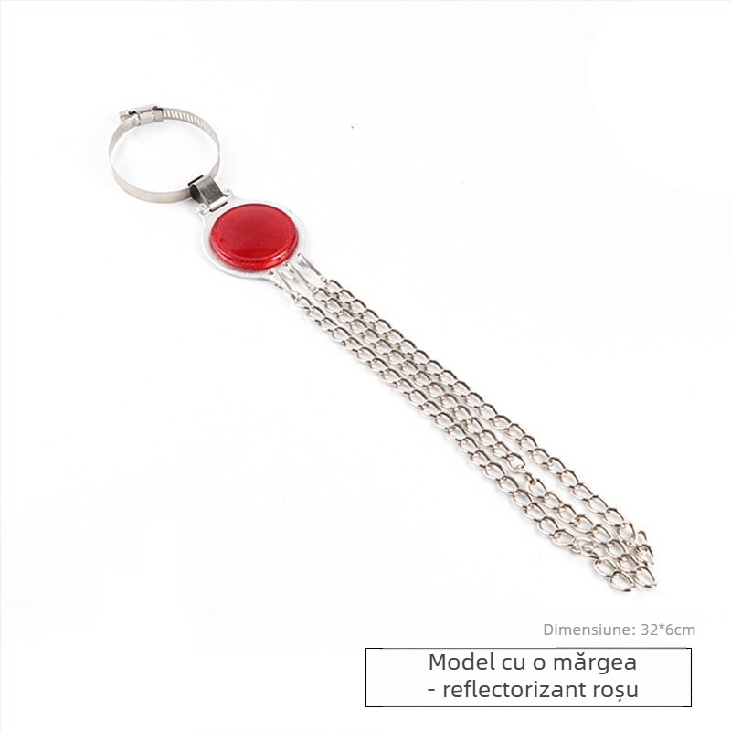 Thousand Miles Bandă de împământare anti-statice pentru autoturism, pentru țeava de eșapament, cu lanț de agățare – Accesorii eliminator