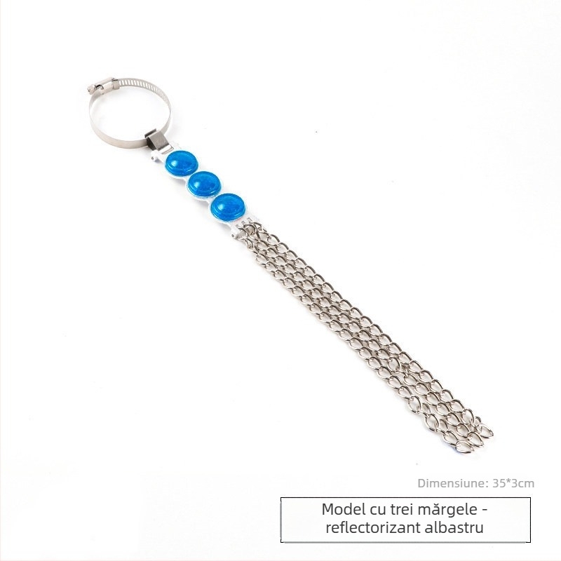 Thousand Miles Bandă de împământare anti-statice pentru autoturism, pentru țeava de eșapament, cu lanț de agățare – Accesorii eliminator