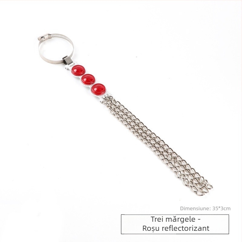 Thousand Miles Bandă de împământare anti-statice pentru autoturism, pentru țeava de eșapament, cu lanț de agățare – Accesorii eliminator