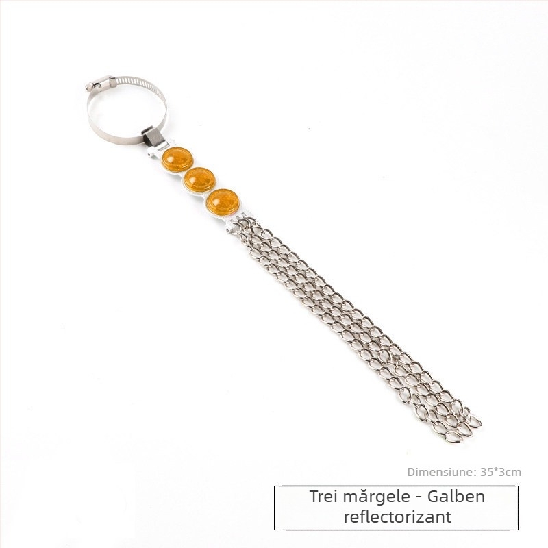 Thousand Miles Bandă de împământare anti-statice pentru autoturism, pentru țeava de eșapament, cu lanț de agățare – Accesorii eliminator