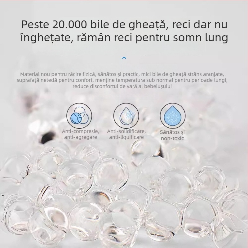 Perne pentru căruciorul copiilor, material PVC răcoros, universal pentru cărucioare și scaune de masă, marca Santa bega