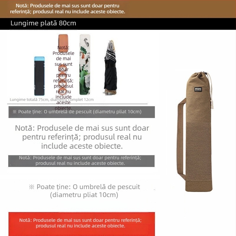 Geantă pentru lansete de pescuit – Brand: Altă; Material: PVC; Rezistență la apă: Nu.