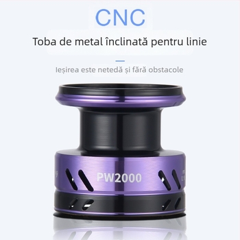 Mulinetă de pescuit spinning Mundus model 500 pentru aruncări lungi