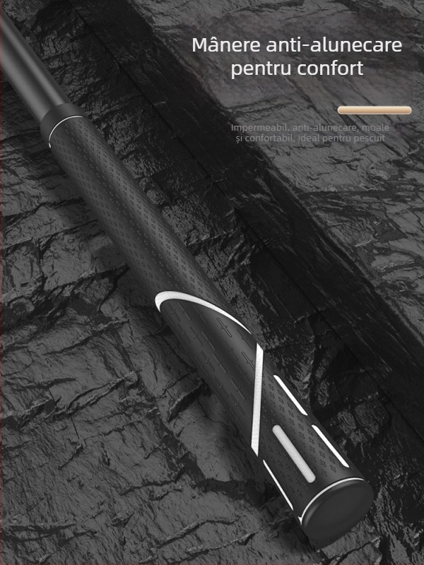 Set de plasă de pescuit din carbon telescopic – ultra-ușor, rigid, plasă cu ochi fini, pliabil, încărcare 100 kg