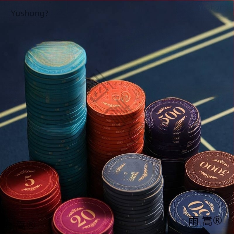 Chipuri de poker – ceramic, brand Cheng Dinghui; material: alt; fără personalizare.