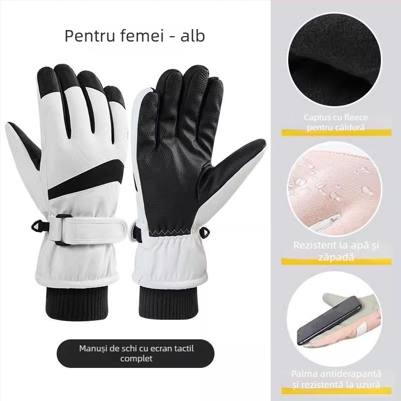 Mănuși - Mănuși de schi (Unisex, Nailon, Grupă de vârstă universală, În stoc)