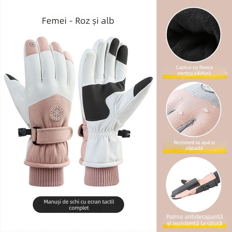 Mănuși - Mănuși de schi (Unisex, Nailon, Grupă de vârstă universală, În stoc)