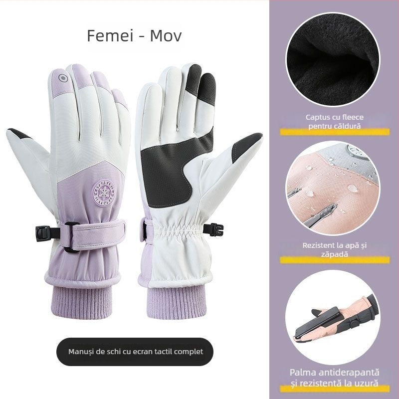 Mănuși - Mănuși de schi (Unisex, Nailon, Grupă de vârstă universală, În stoc)