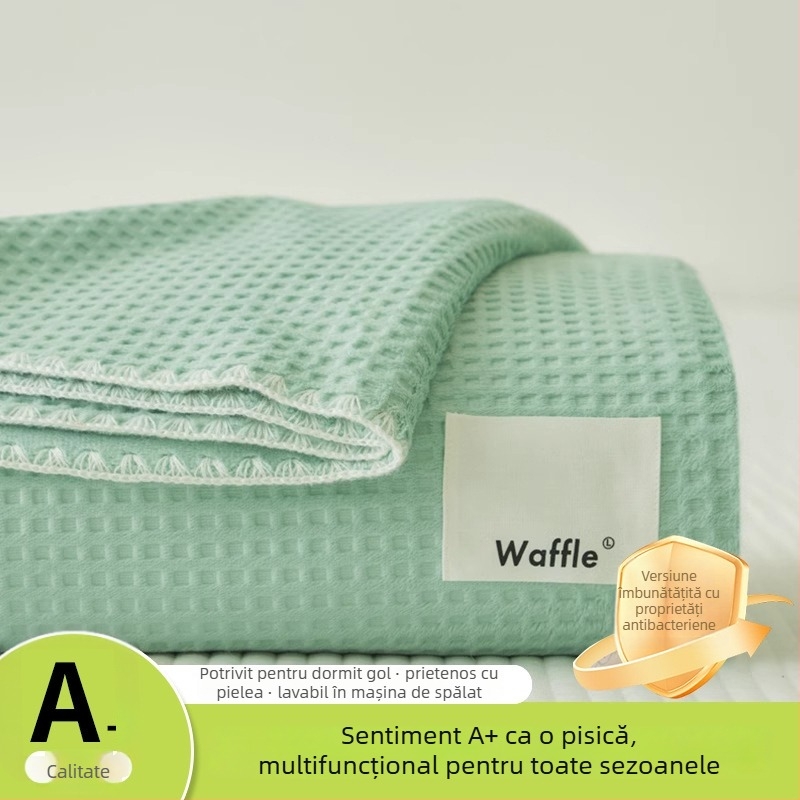 Pătură tip prosop — bumbac, 800–999 g, pentru toate sezoanele, stil minimalist modern