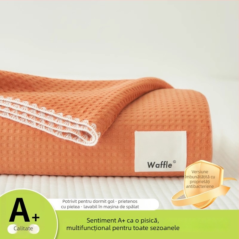 Pătură tip prosop — bumbac, 800–999 g, pentru toate sezoanele, stil minimalist modern