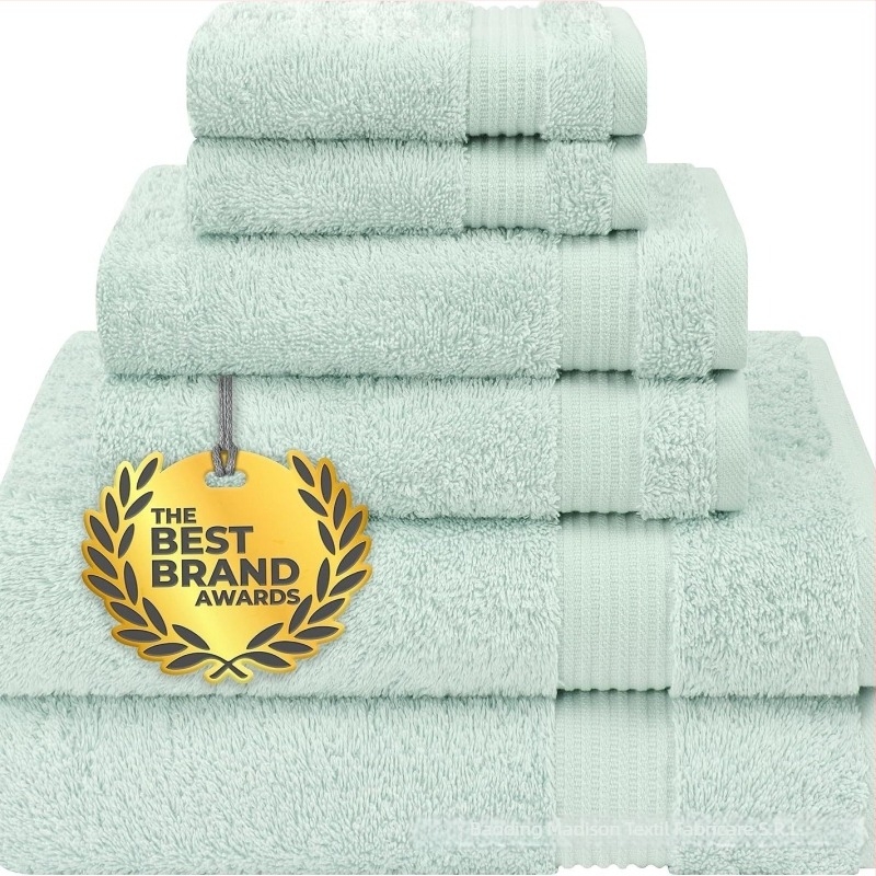 Prosop de baie din bumbac 100%, gros, absorbant, 440 g, fire 32s, țesătură plată, personalizare disponibilă