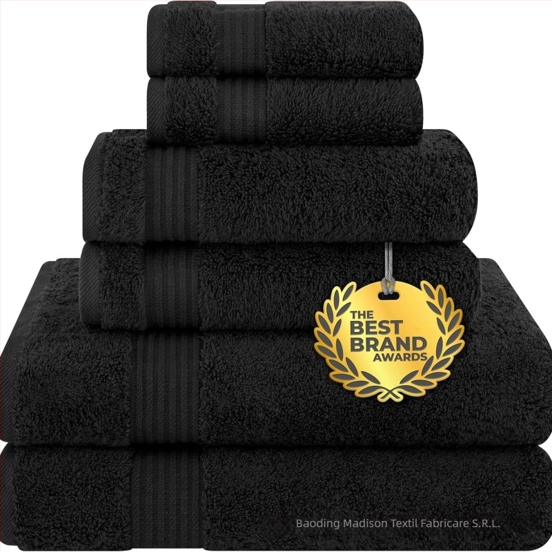 Prosop de baie din bumbac 100%, gros, absorbant, 440 g, fire 32s, țesătură plată, personalizare disponibilă