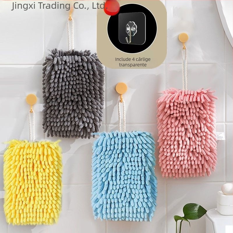 Prosop de mână chenille, Scenery, 200 g+, 60 fire, design suspendat