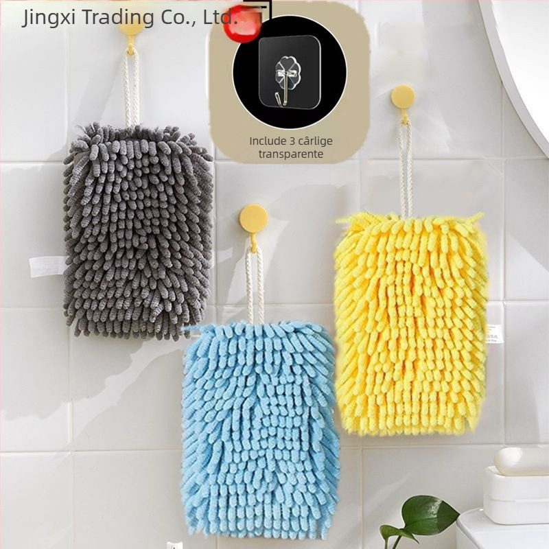 Prosop de mână chenille, Scenery, 200 g+, 60 fire, design suspendat