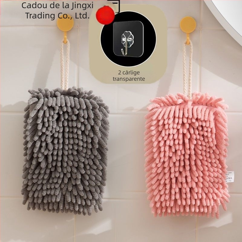 Prosop de mână chenille, Scenery, 200 g+, 60 fire, design suspendat