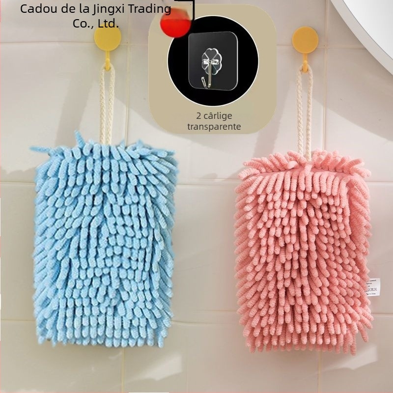 Prosop de mână chenille, Scenery, 200 g+, 60 fire, design suspendat