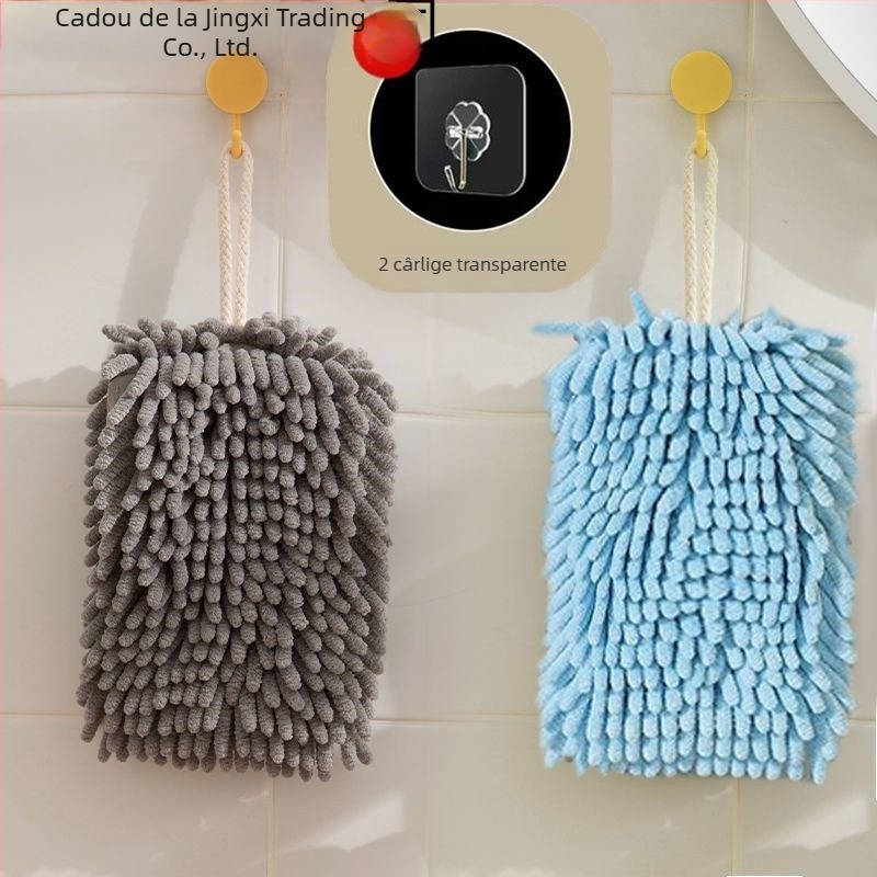 Prosop de mână chenille, Scenery, 200 g+, 60 fire, design suspendat