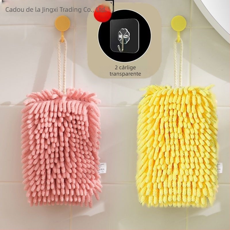 Prosop de mână chenille, Scenery, 200 g+, 60 fire, design suspendat