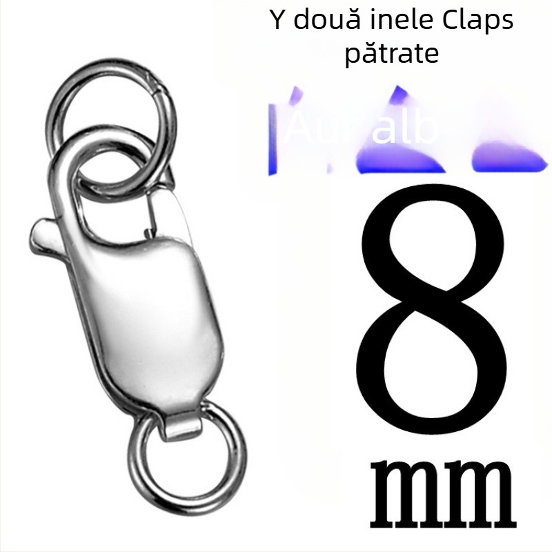 Accesorii DIY pentru bijuterii – Argint 925 sterling – electropalare – închizătoare tip lobster