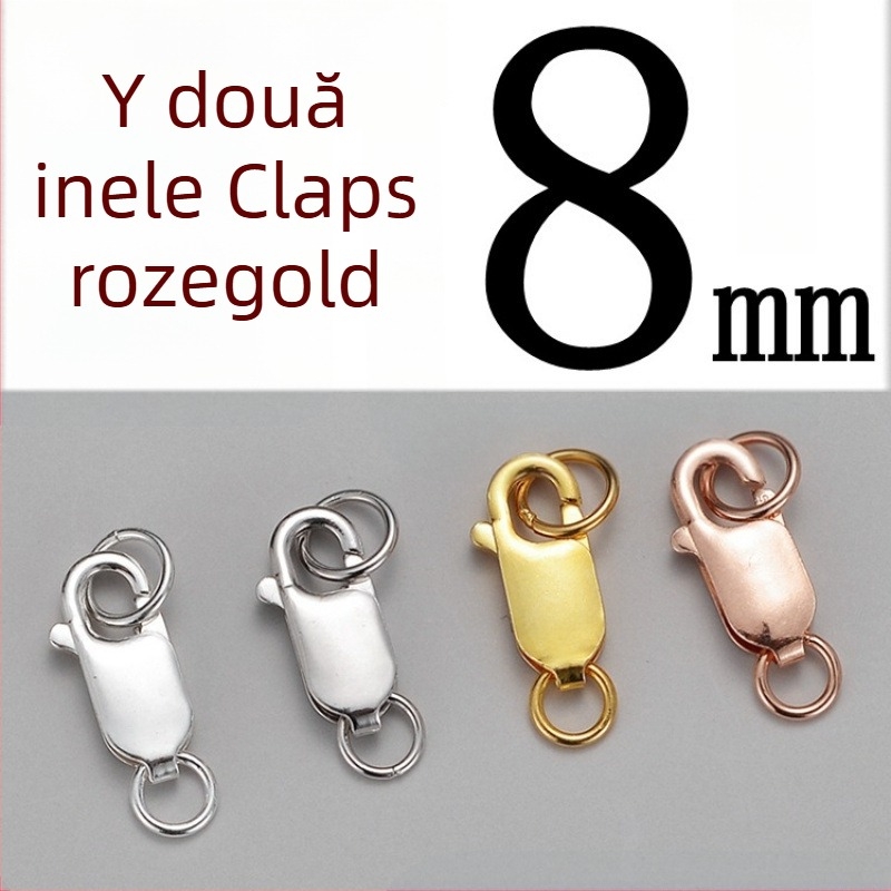 Accesorii DIY pentru bijuterii – Argint 925 sterling – electropalare – închizătoare tip lobster