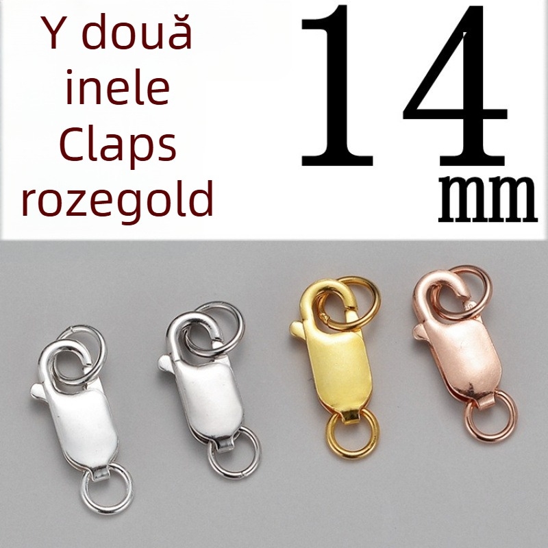 Accesorii DIY pentru bijuterii – Argint 925 sterling – electropalare – închizătoare tip lobster