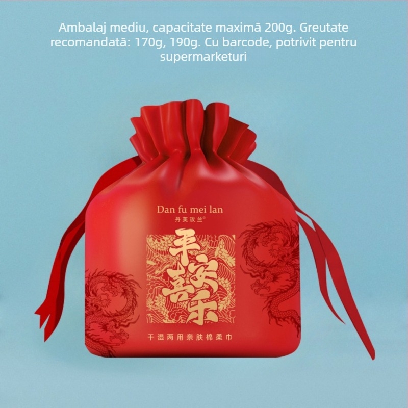 Prosop de față în rol mare, îngroșat, de unică folosință – Haojia bumbac pur; Material: bumbac pur; Ingrediente principale: bumbac fibre vegetale; Conținut: 100