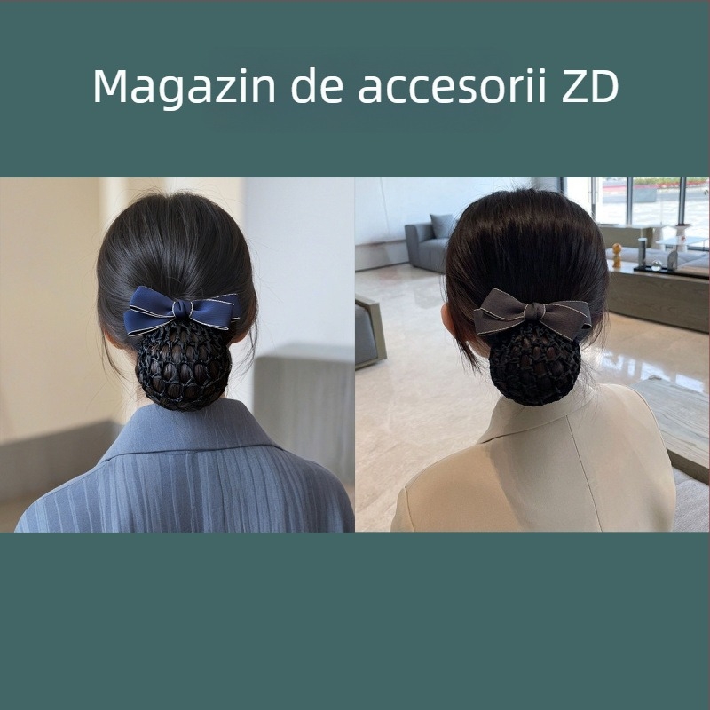 Rețea profesională pentru păr – design original; potrivită pentru personal bancar, asistenți medicali și însoțitori de zbor; origine: Yantai; marcă: Unique