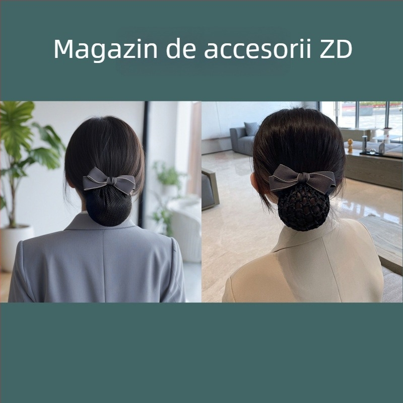 Rețea profesională pentru păr – design original; potrivită pentru personal bancar, asistenți medicali și însoțitori de zbor; origine: Yantai; marcă: Unique