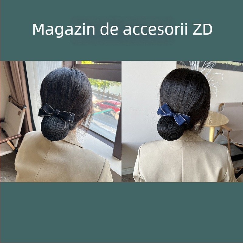 Rețea profesională pentru păr – design original; potrivită pentru personal bancar, asistenți medicali și însoțitori de zbor; origine: Yantai; marcă: Unique