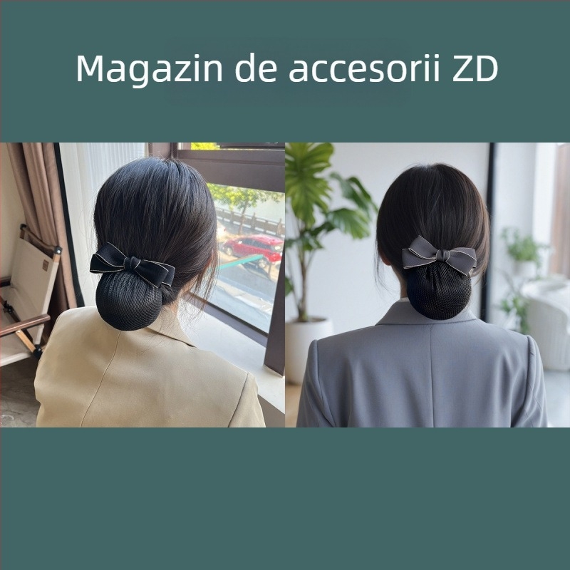 Rețea profesională pentru păr – design original; potrivită pentru personal bancar, asistenți medicali și însoțitori de zbor; origine: Yantai; marcă: Unique