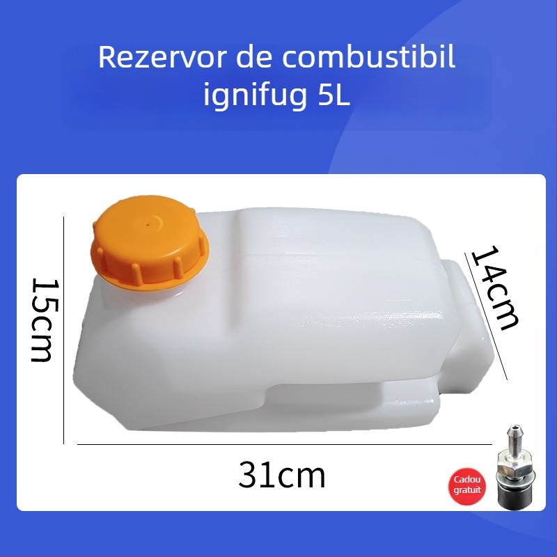 Rezervor diesel pentru încălzire pentru camion, din oțel inox, cu încălzitor de parcare, recipient extern mărit de ulei