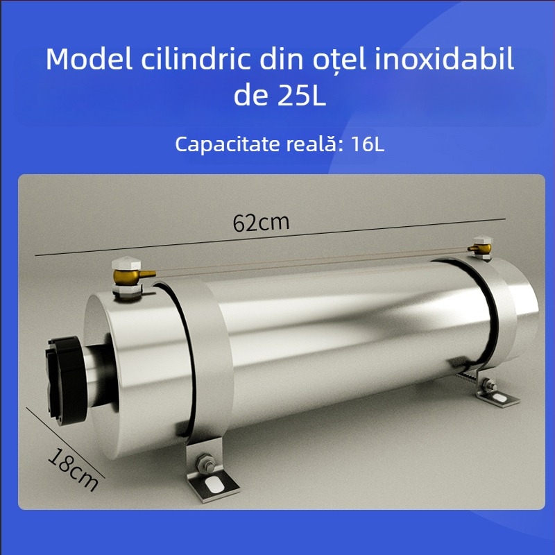Rezervor diesel pentru încălzire pentru camion, din oțel inox, cu încălzitor de parcare, recipient extern mărit de ulei