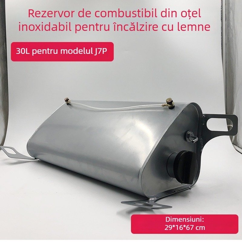 Rezervor diesel pentru încălzire pentru camion, din oțel inox, cu încălzitor de parcare, recipient extern mărit de ulei