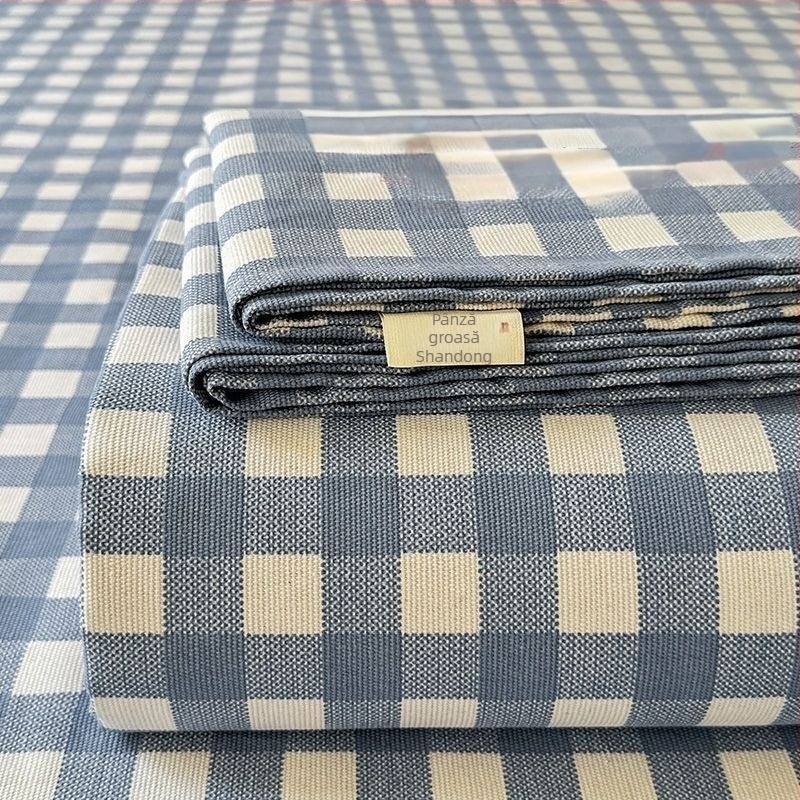 Lenjerie de pat din poliester-bumbac, grosime pentru toate anotimpurile, în dungI, dimensiuni 240×220 cm, pentru pat single, set de trei piese