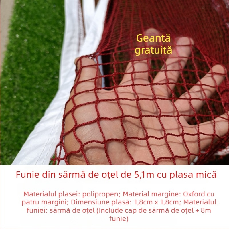 Plasă de badminton – Standardă, Profesională, Portabilă pentru interior și exterior (Brand: Powerful merchant)