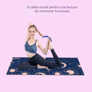 Prosop de yoga sport din microfibră, 280 g, personalizabil cu logo, imprimare logo disponibilă, uscare rapidă, portabil, absorbție de umidă